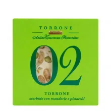 MEHKI "TORRONE" MANDELJ PISTACIJA 80 g