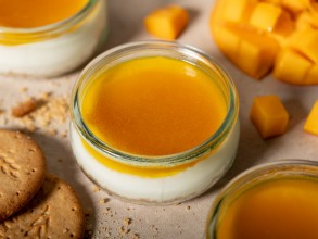 Semifreddo bela čokolada in mango 80g
