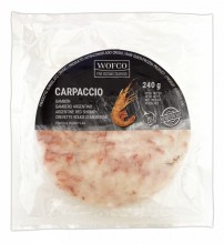 CARPACCIO IZ ARGENTINSKIH RDEČIH KOZIC/ ZAMRZNJENO/ 240g