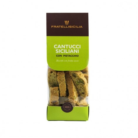PIŠKOTI "CANTUCCI SICILIANI" S PISTACIJO 160g