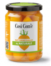 CEL RUMEN PARADIŽNIK DATTERINO V VODI »NATURALE« 350g