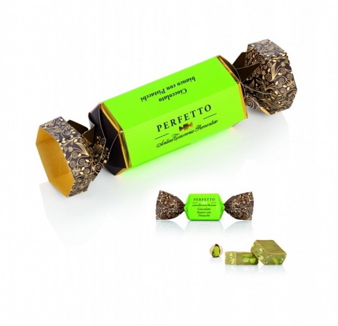 PRALINE PERFETTO BIANCO S PISTACIJAMI "CANDY" 100g