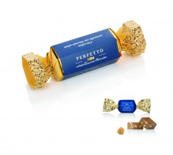 PRALINE PERFETTO Z MLEČNO ČOKOLADO IN KARAMELIZIRANIMI LEŠNIKI "CANDY" 100g