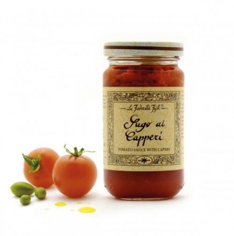 Paradižnikova omaka s kaprami La Favorita 180g