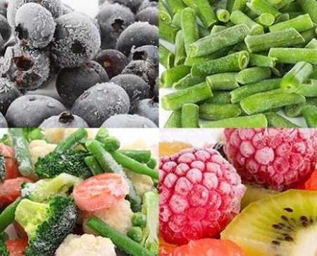 Zamrznjena zelenjava in sadje