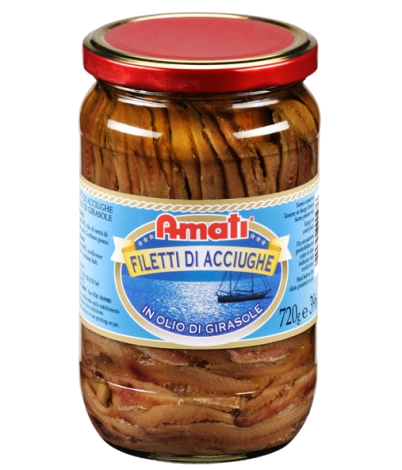 FILETI SARDONA (inčuna) v sončničnem olju 720g