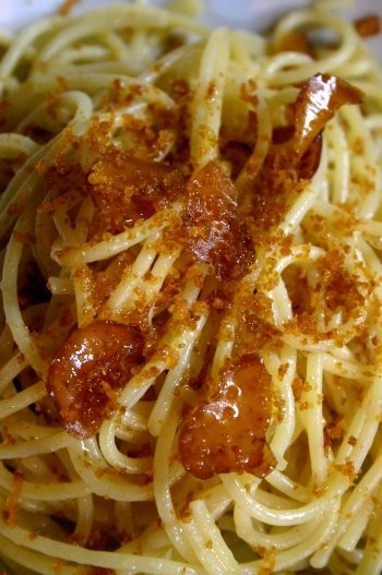 Špageti z botargo