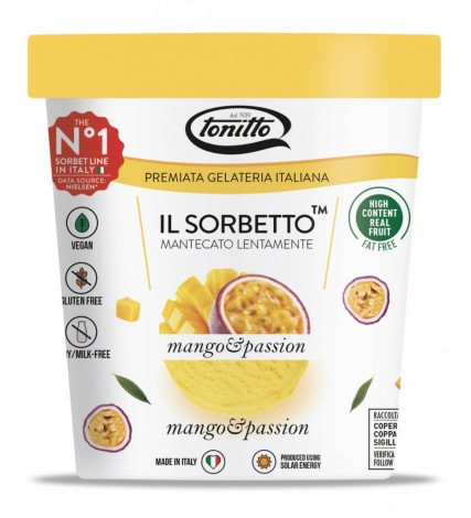 SORBET MANGO/PASIJONKA 500ml Tonitto